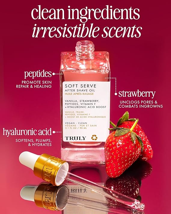 Oil Truly Beauty Boost - Enriquecido con péptidos de fresa y acido hialuronico