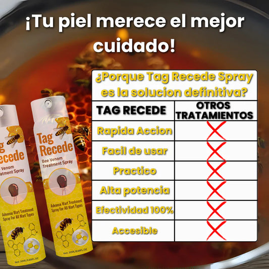 Tag Recede | Spray Quita Verrugas, Manchas y Marcas