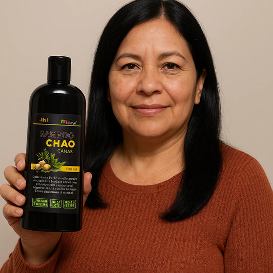 🌿 Shampoo CHAO CANAS – Shampoo vegano, 100% orgánico y a base de plantas